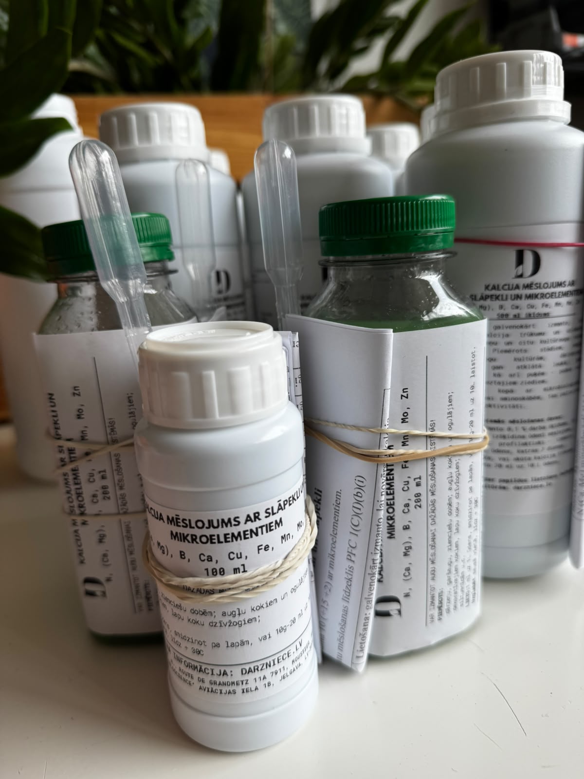Kalcija mēslojums ar mikroelementiem un slāpekli (Jaunums)